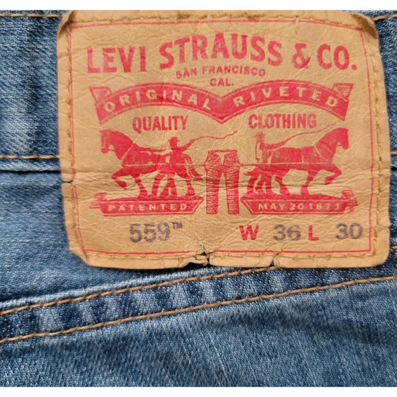 Levi's 559 Jeans 36/30 Men's Excellent Condition - Picture 6 of 9